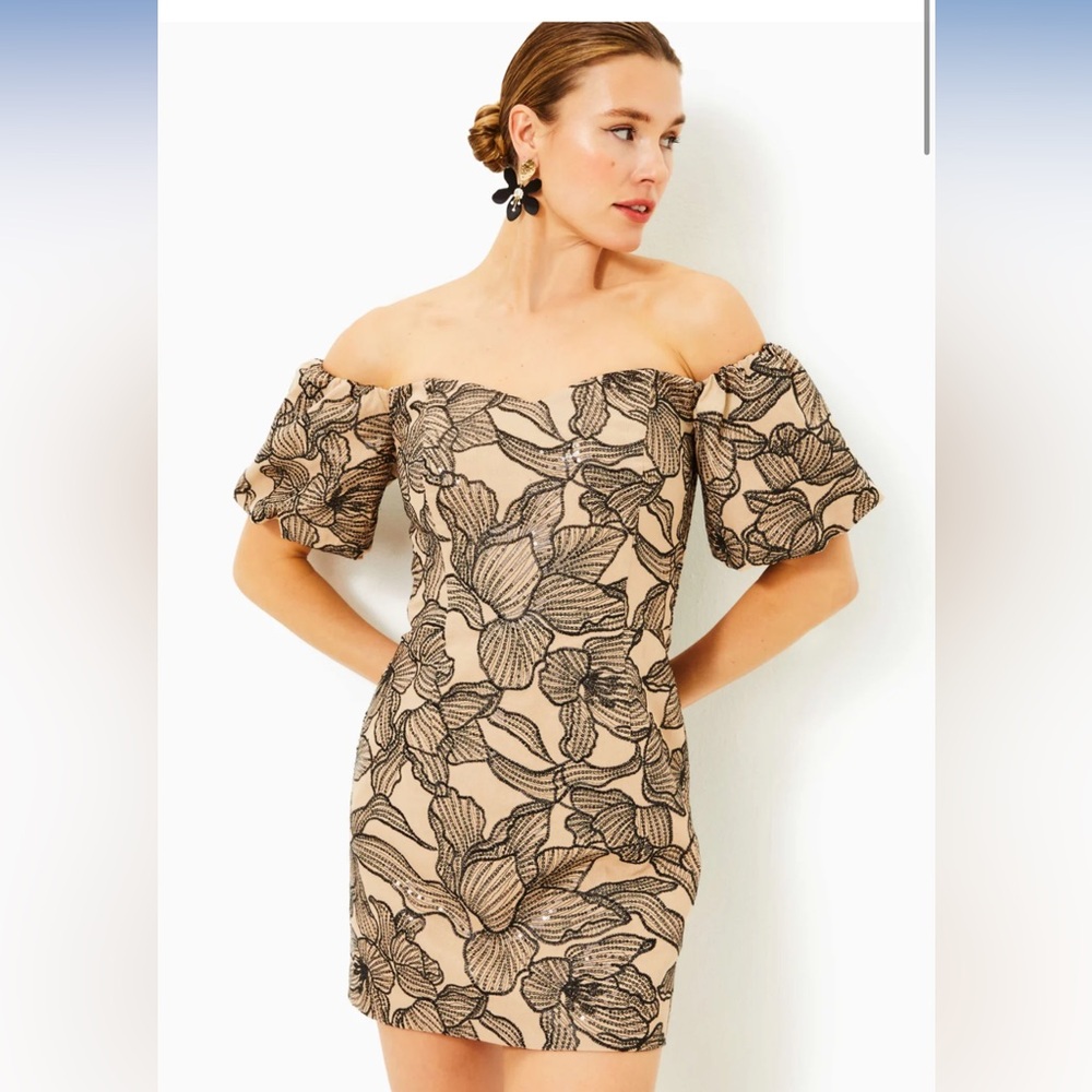 Lilly Pulitzer Nanci Skirted Romper NWT